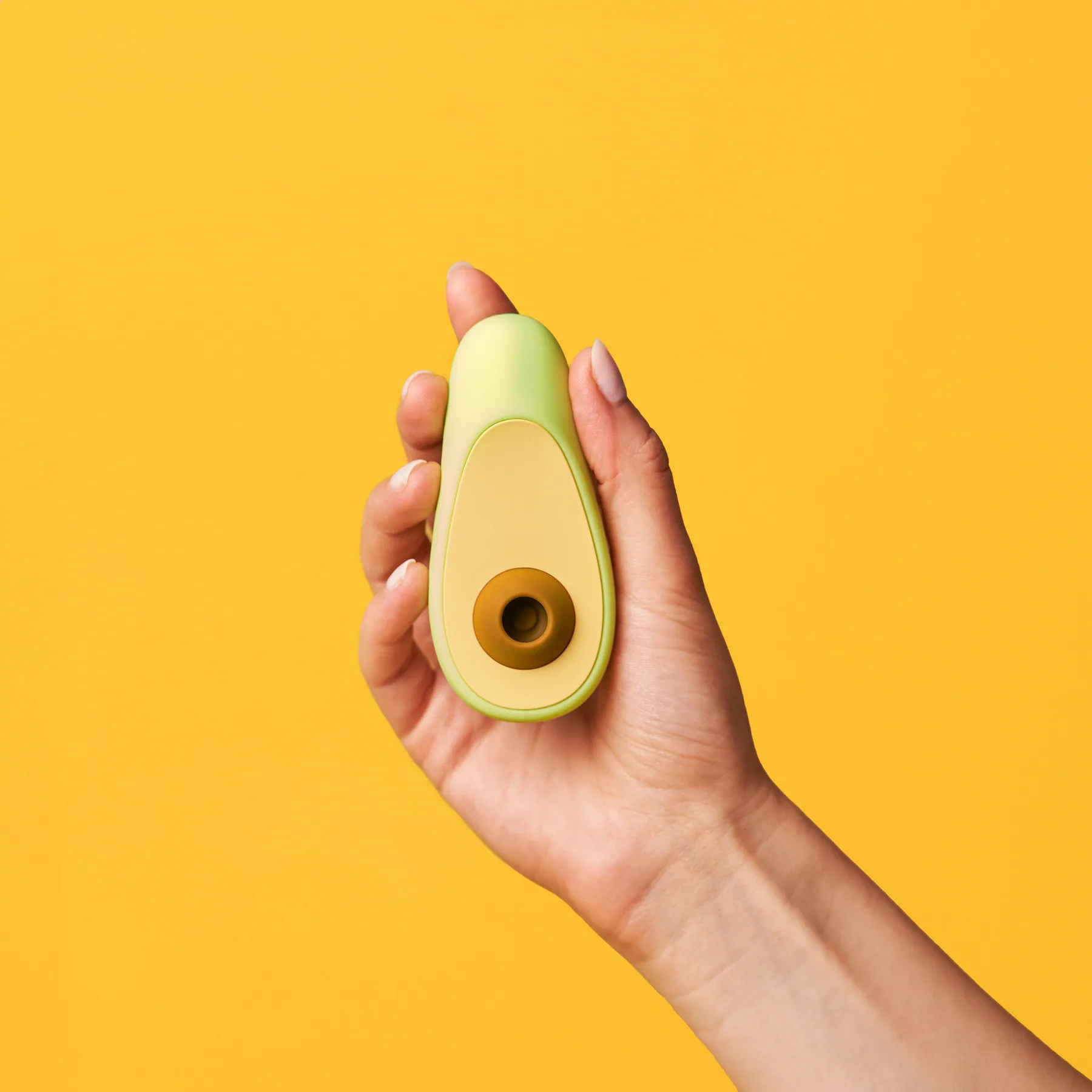 Avocado sex toy detail